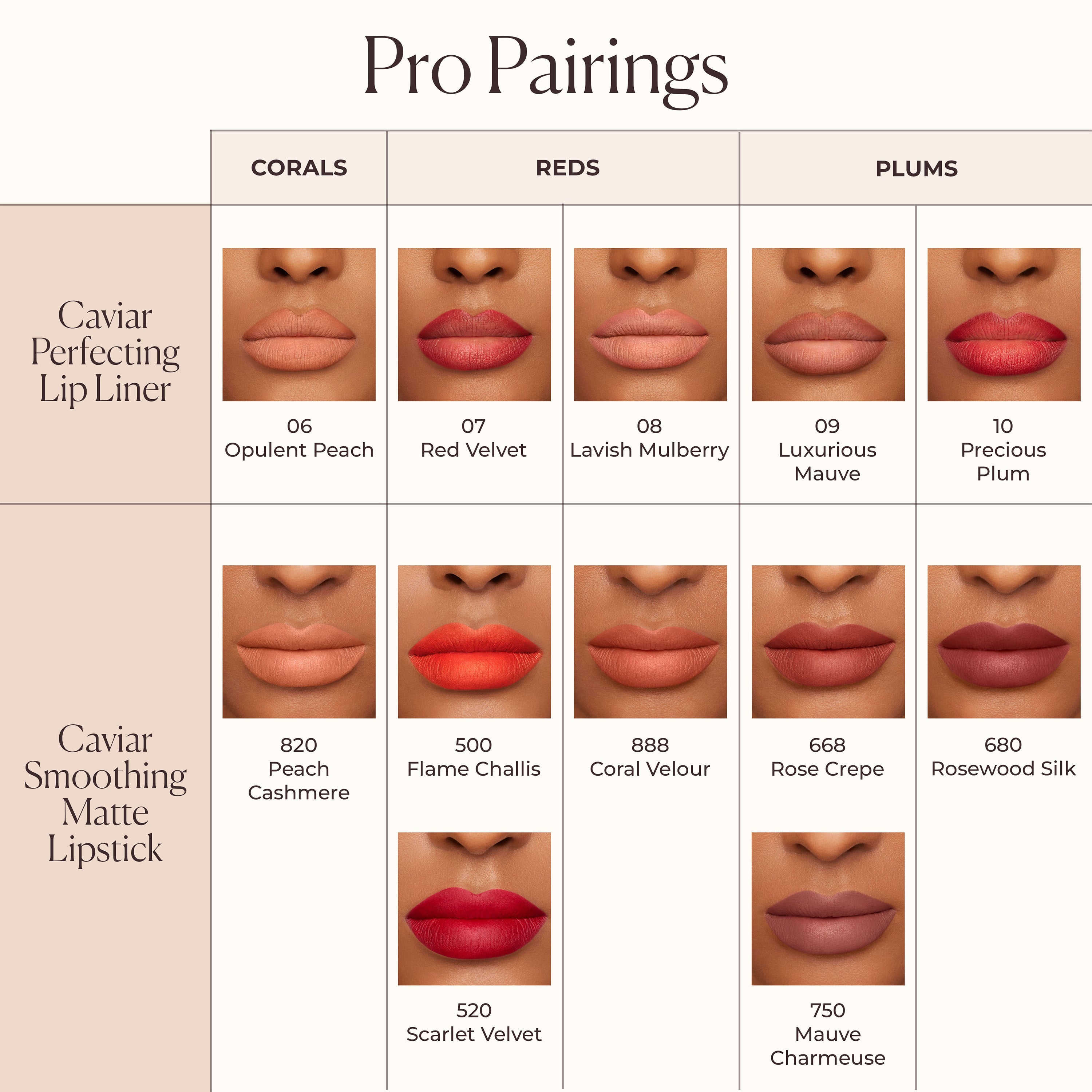 Caviar Smoothing Matte Lipstick Refill