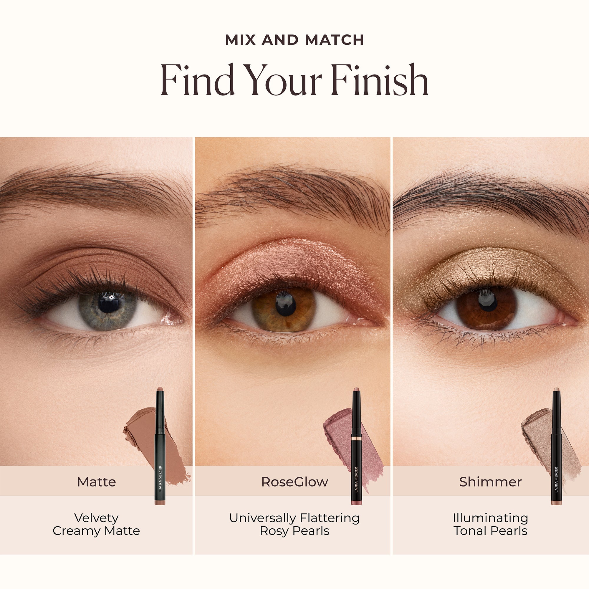 RoseGlow Caviar Stick Eye Shadow